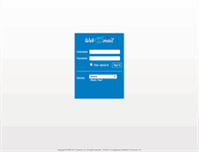 Tablet Screenshot of mailcluster.cprm.gov.br